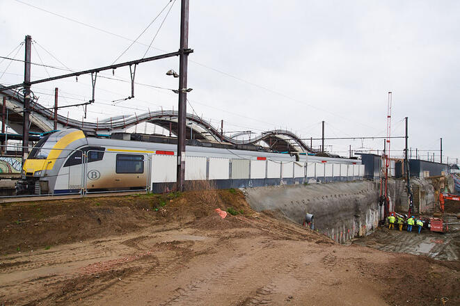 Gare Station Mechelen - SNCB - NMBS - CIT Blaton